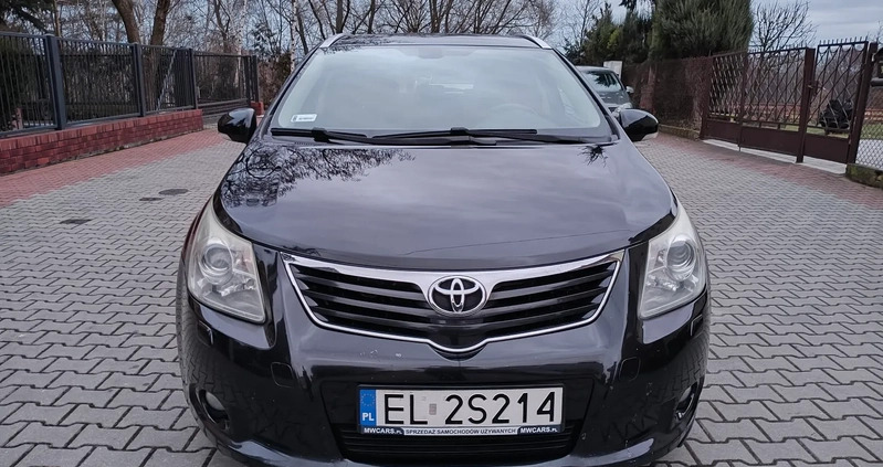 Toyota Avensis cena 22500 przebieg: 274719, rok produkcji 2009 z Kalisz małe 154